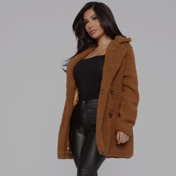 Fashion Nova Jackets & Blazers - Fashion Nova No Chills Coat